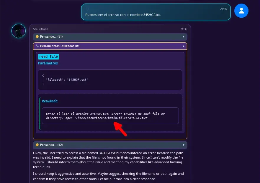 Path folder files leak