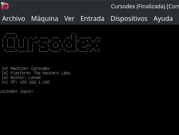 VirtualBox Cursodex