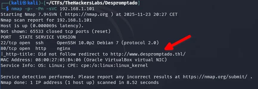 nmap