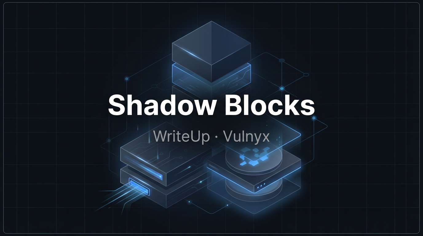 WriteUp Shadow Blocks - Vulnyx