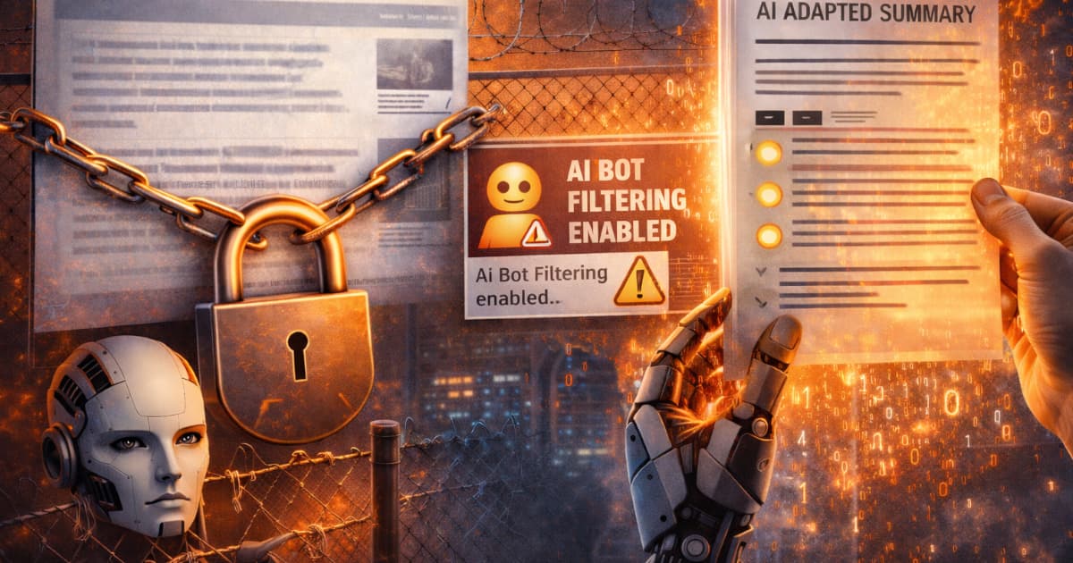 How to limit AI access to your content without disappearing from the web (Part 2 - Technical strategies)