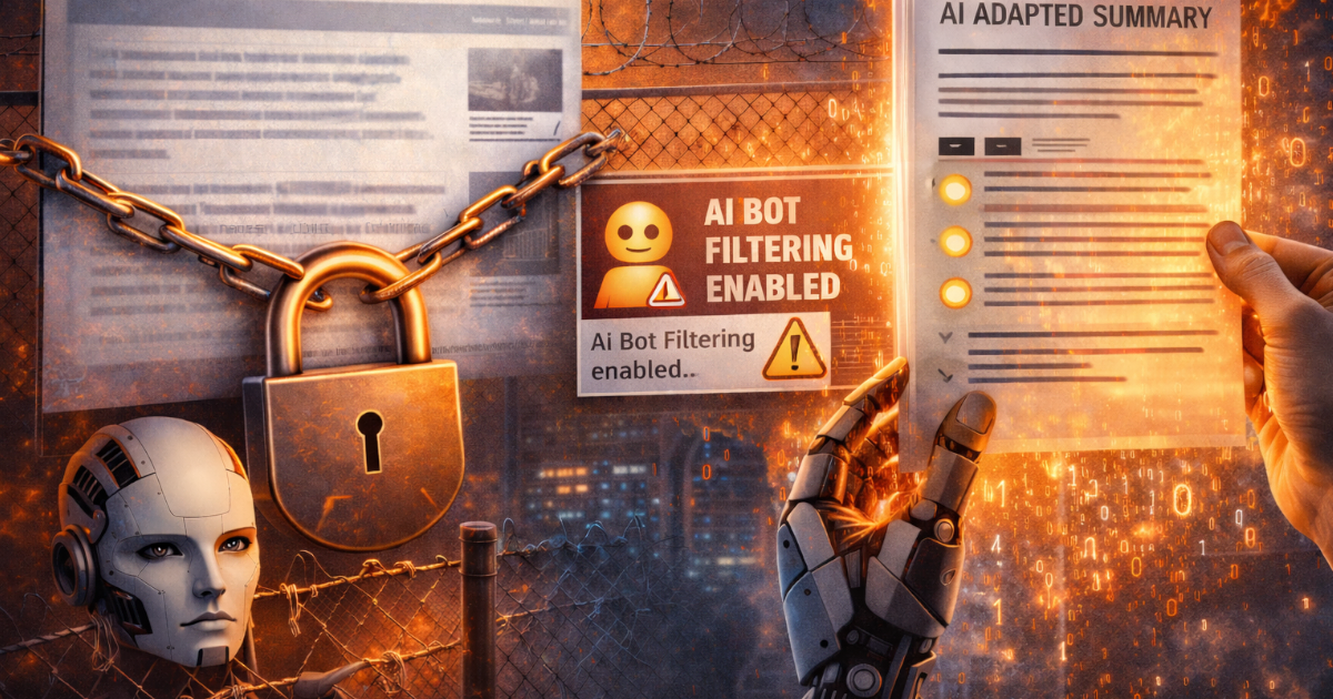 Cómo limitar el acceso de la inteligencia artificial a tu contenido sin desaparecer de la web (Parte 2 - Estrategias técnicas)