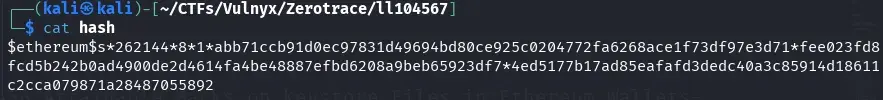 ethereum2john