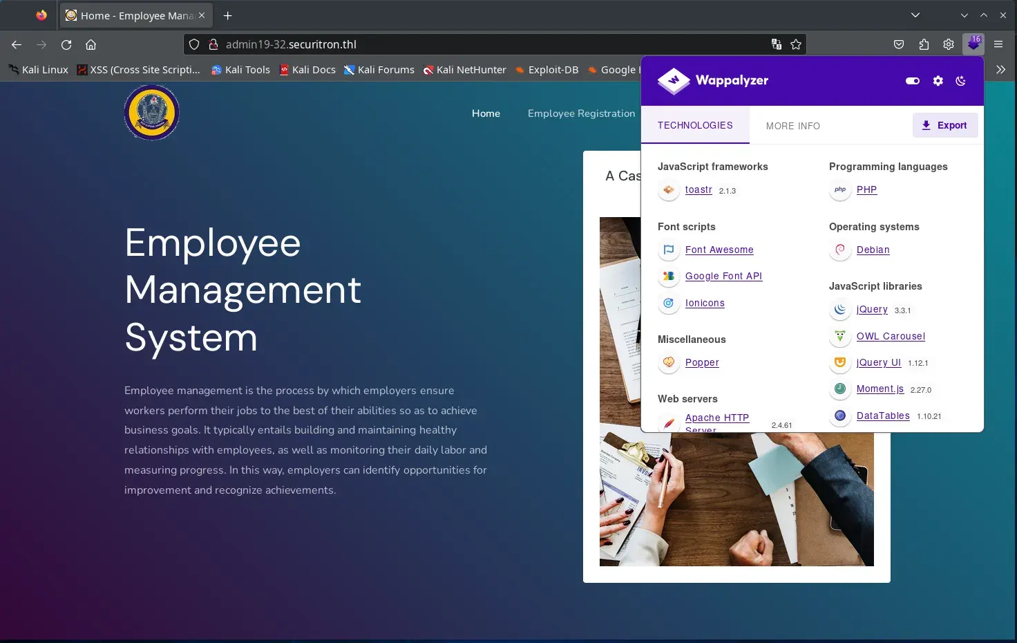 Employee Management System