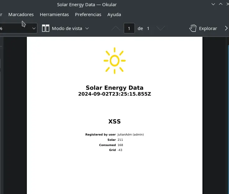 PDF XSS