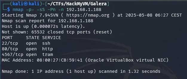 Nmap Scan