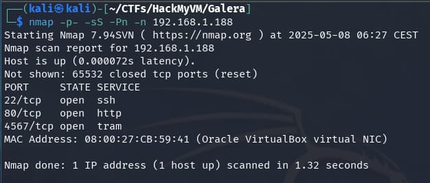 Nmap Scan